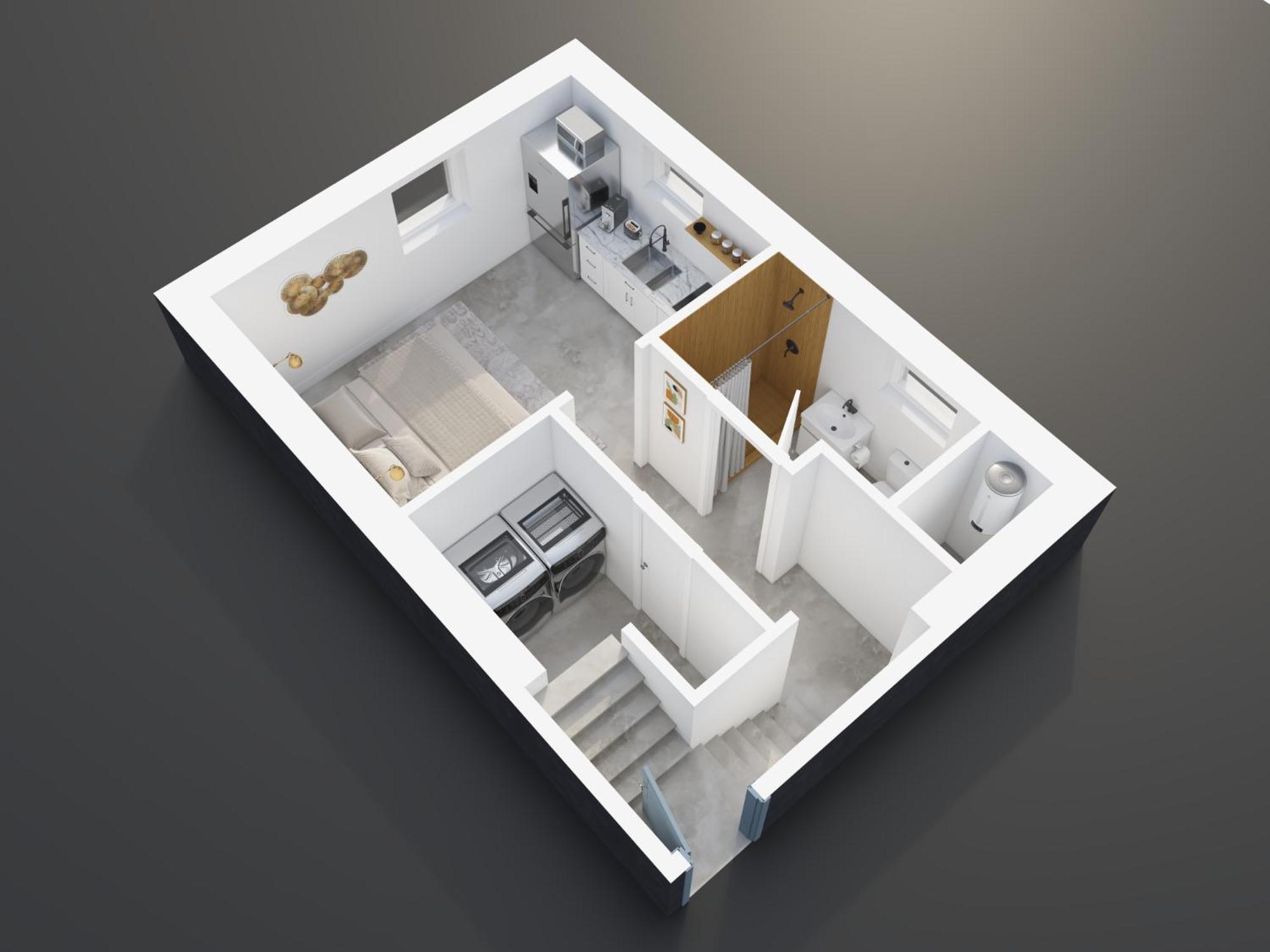 Collection - Budget-friendly Basement Hideaway - 91 Walkscore *