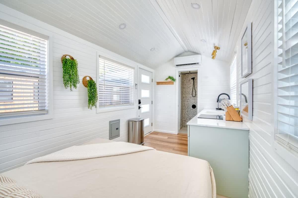 - Teal & Terrazzo Bright Tiny Holiday home Portland