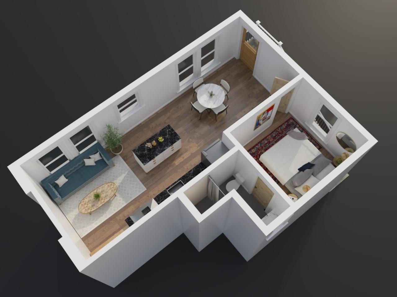 Apartment - The Tournesol Suite- Leisurely Strolls On Nw 23rd *