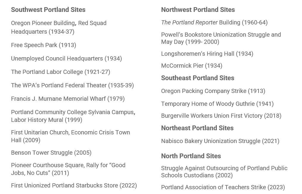 <b>Portland</b> Labor History Tour – <b>Portland</b> Jobs with Justice